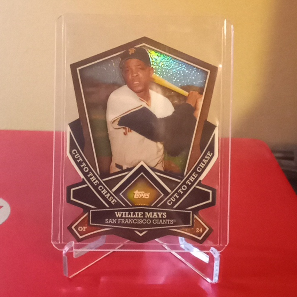 Willie mays baseball card
